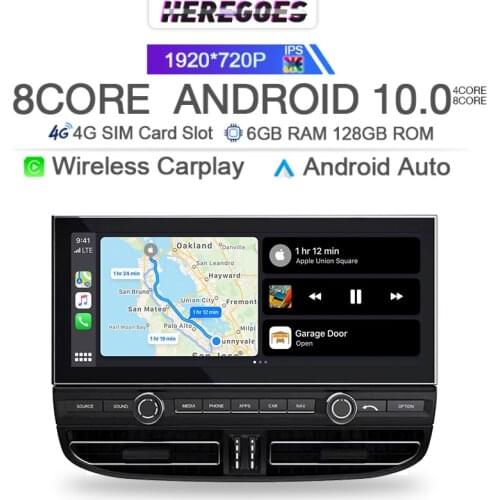 Car Play DSP Android 10.0 6G 128Gb Car Radio For Porsche Cayenne 2010 - 2017 4G LTE Multimedia Video Player GPS Wifi RDS Stereo