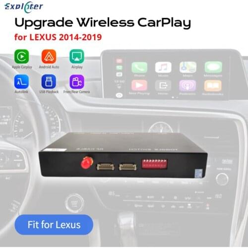 Exploter Wireless Carplay for LEXUS 2014-2020 NX ES UX IS CT RX GS LS LX LC RC Upgrade Adapter Accessories