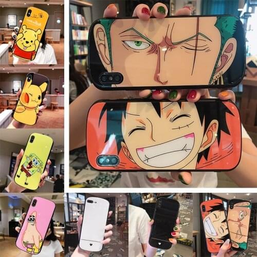 Case for iPhone 6 6S 6plus 6Splus 7 8 7plus 8plus X XS XR XSmax 11 11Pro 11Pro tempered glass cover