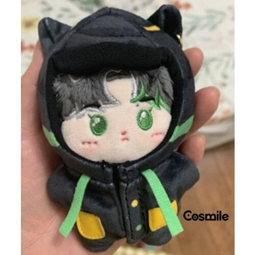 Cosmile The Untamed star Wang yibo plush Doll Cotton Toy stuffed with clothes Creative Limited Accessory Cute lovely cos Gift C