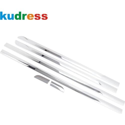 For Hyundai Grand Starex H-1 i800 2018 2019 2020 Carbon Fiber Side Door Body Cover Trim Molding Strip Car Styling Accessories