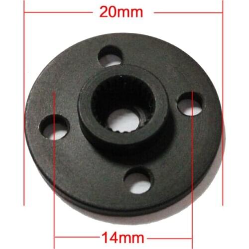DOIT 10pcs Metal Steering Wheel Servo Disc for Servo Bracket Metal Steering Gear for Robot Arm Robotic Toy