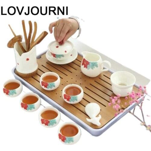 Fu Wedding Afternoon Pot With Infuser Kitchen Keukenhulpjes Teaset Cucina Bedroom Decor Teaware China Teapot Chinese Tea Set