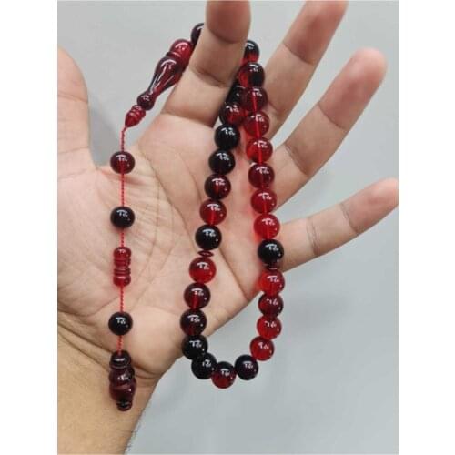 Islamic Tasbih Muslim Rosary Beads 33 Prayer Rosary For Men Bracelet For Men Accessory amber oltu amber stone Handmade Turkey