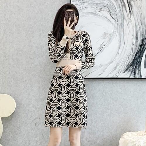 Модные трикотажные платья JoursNeige China At AliExpress