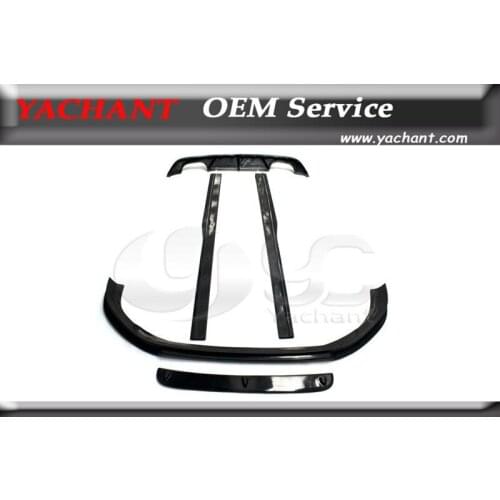 Carbon Fiber / FRP FiberGlass Bodykits Fit For 14-16 GOLF 7 VII MK7 MK VIIR Rline Hatchback Pre-Facelift RZ Style Body Kit