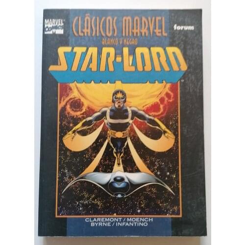 CLASICOS MARVEL BLACO and black-STAR LORD