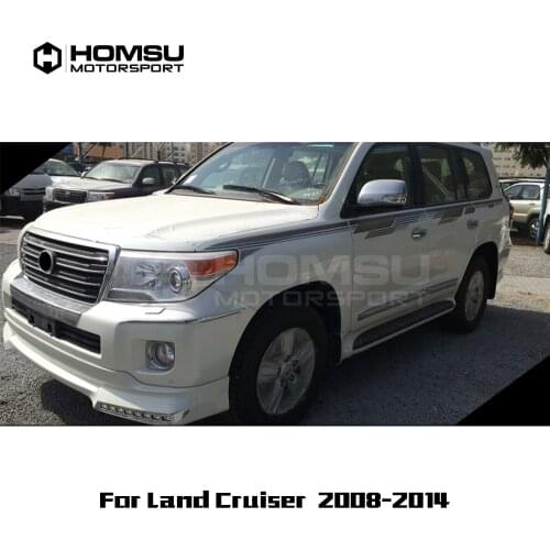 GXR V8 Style Kits Front Rear lip Spoiler for Land Cruiser to GXR Style 2008-2014 car bumper protector rear bumper front bunmoer