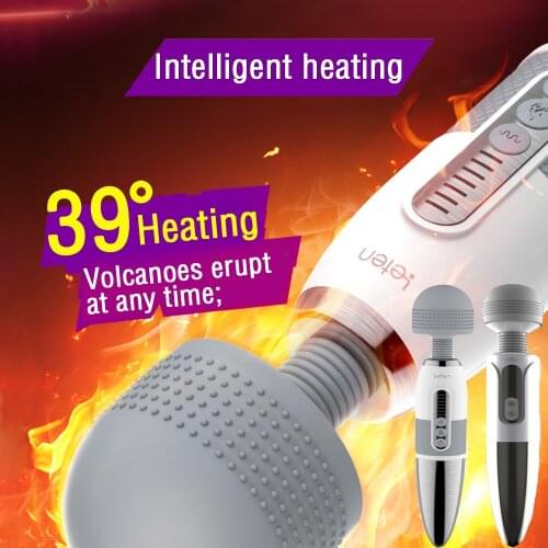 Leten Huge Head Powerful Vibrator For Female Masturbation,AV Magic Wand massager Nipple Clitoris Stimulator Sex Toys For Woman