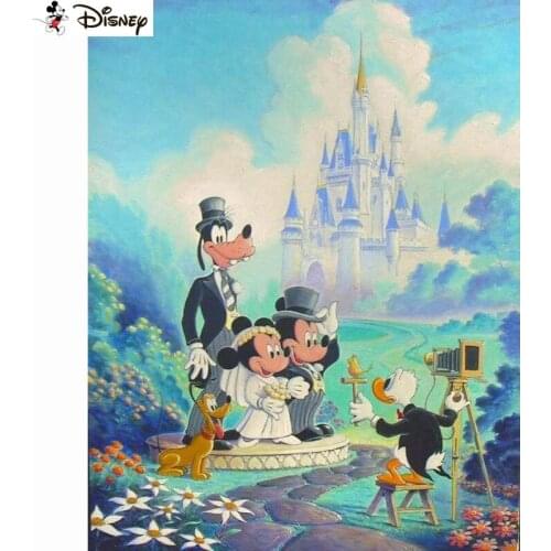 Disney Art 5D Diy Diamond Painting "Cartoon Mickey Mouse" Diamond Pictures Cross Stitch 3D Rhinestone Embroidery Decor A30579