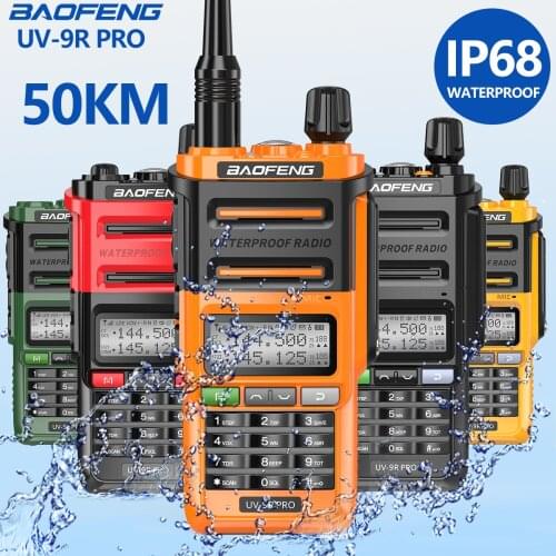 2PCS Baofeng UV-XR 10W Powerful Walkie Talkie CB set portable Handheld 50KM Long Range Two Way Radior uv9r plus