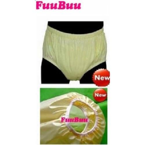 Free Shipping FUUBUU2217-Yellow-S-1PCS Die Seite aus shorts/The old man of diapers/Waterproof shorts/Incontinence products