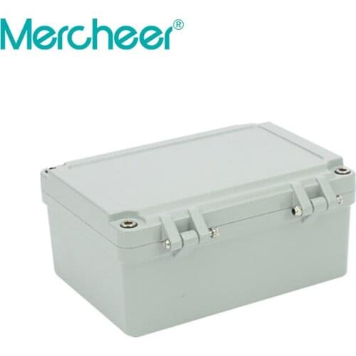 1 piece 185*135*85mm die cast aluminum project enclosure hinged waterproof electronics controller shell instrument box