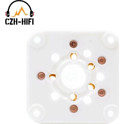 1PC 5pin Tube Socket Ceramic Electronic Valve Base for 4-400A 3-500Z 4-400 4-125 Vintage Audio Tube Amplifier DIY Project