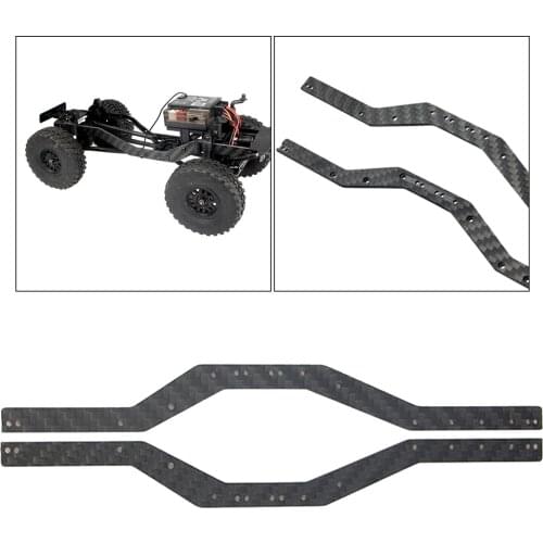 2pcs RC Frame Rails Replacements RC Car Upgrade Parts for 1:24 Scale Axial SCX24 Car Parts