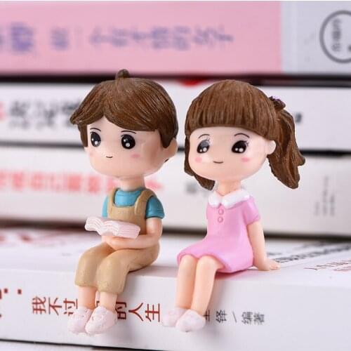 54mm X 48mm, 1 Set ,3 PCs/Set Ornaments Decorations Multicolor Chair Lovers Cute Lovely Romantic Style Decorations