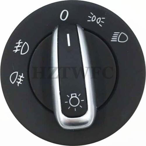 Free Shipping Headlight Fog Lights Lamp Switch Control 5ND 941 431 A 5ND941431A For VW Jetta Golf GTI MK5 6 Passat B6 Rabbit