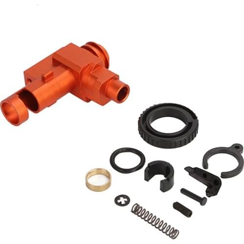 CNC 7075 Aviation Aluminum Hop Up Chamber For M4 M16 Series AEG Airsoft Marui Dboys JG Gel Blaster Hunting Toy Gun Accessories