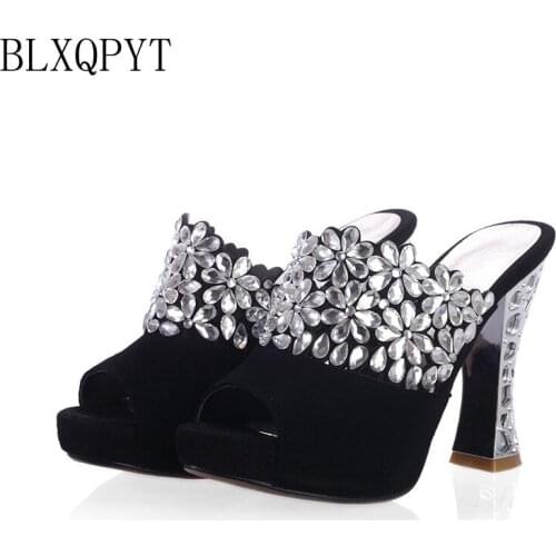 Elegant Fashion Genuine leather Sandals Women Big Size Summer Women Sandals Slippers Party wedding shoes woman quality 3010