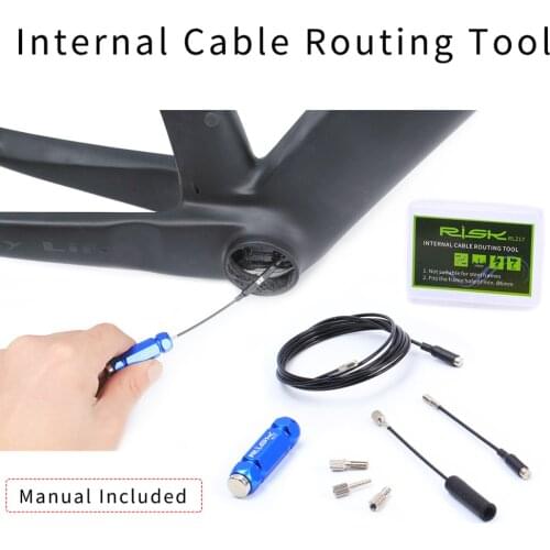 Cable Routing Tool Bicycle Internal Shift Cable Hydraulic Wire Inner Cable Guide With Magnet Ciclismo Accesorios Para Bicicletas