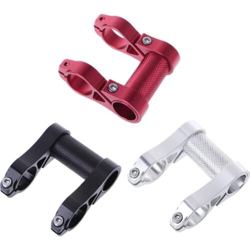 Bicycle Handlebar Extension Double Dual Flashlight Computer Holder Mount Bracket