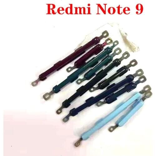 Original New For Xiaomi Redmi 9A Note 9 Power On Off Button + Volume Button Side Button Set Replacement Parts