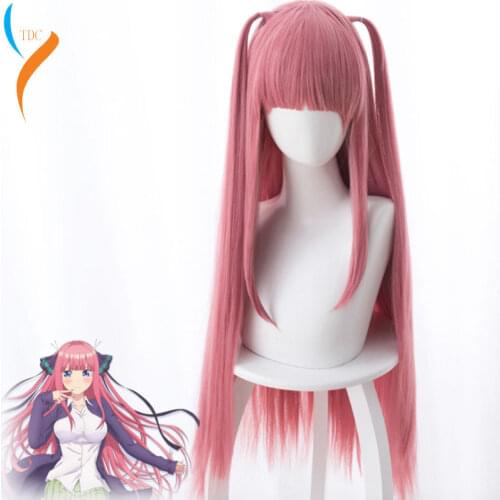 The Quintessential Quintuplets Cosplay Wigs Nino Nakano Cosplay Synthetic Wig Halloween Carnival Party 5 toubun no Hanayome Wig