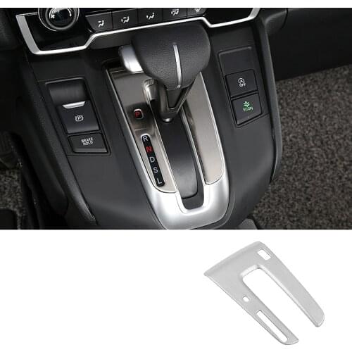 Lsrtw2017 car gear panel shift knob trim decoration for Honda CRV CR-V 2017 2018 2019 2020 2021 accessories interior cover