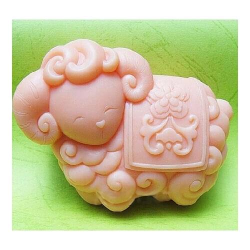 Handmade soap silica gel mould candle soap mould silicone mold for DIY sheep