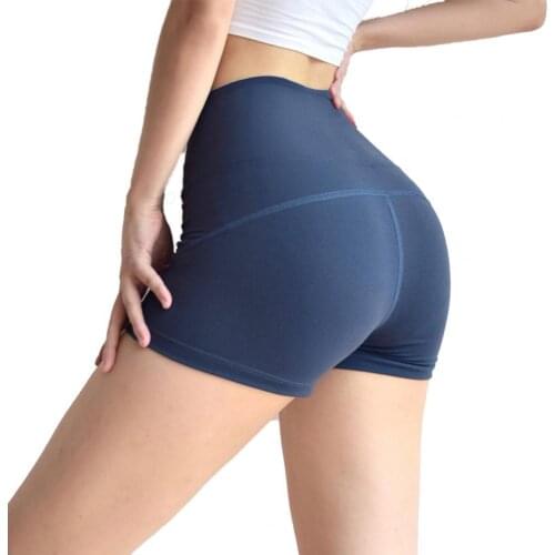 Sports Shorts High Elasticity Fitness Shorts Quick Dry Yoga Shorts Sweat-absorbent Hip Lift Waist Tight Short Pants for Yoga
