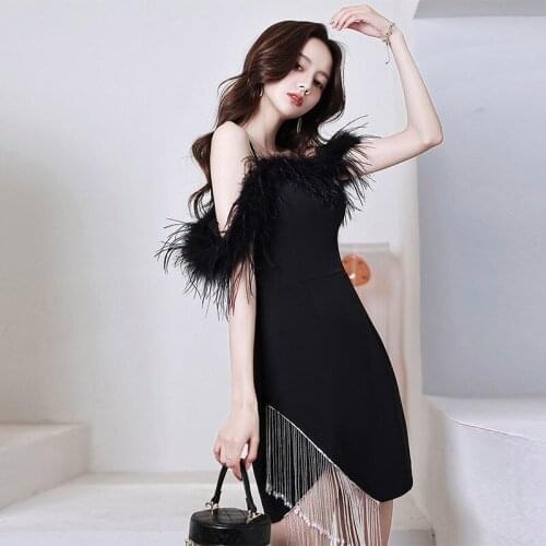 Short Dresses For Women Take off glasses moth China