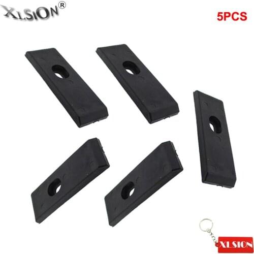 XLSION 5Pcs Chain Slider Guard Protector For Chinese 50cc-160cc Atomik SSR DHZ GIO Stomp Demon Thumpstar Piranha Pit Dirt Bike