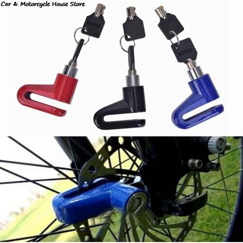 Motorcycle Lock Security Anti Theft Bike Bicycle Motorbike Motorcycle Disc Brake Lock Theft Protection For Scooter Motorbike