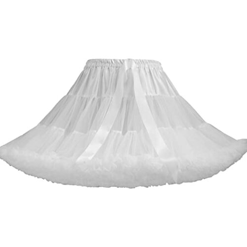 Womens Bubble Skirt Pettiskirt Tutu Ball Gown Fluffy Skirt Petticoat 2022