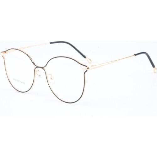 Stylish Urltra-Light Titanium Alloy Women Full Rim Glasses Frames For Myopia Reading Prescription Eyeglasses