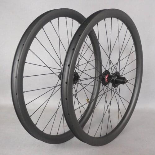 27.5er 35×35mm AM rims carbon wheels UD matt Novatec D791SB-15 D902 hubs pillar 1423 spoke bicycle wheels