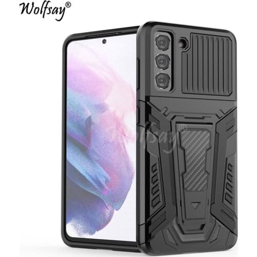 Car Magnetic Cover For Samsung Galaxy S21 Case Phone Holder Armor Cover For Samsung S21 S21Ultra S21 Plus Case For Samsung S21