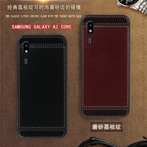 Capa for Samsung galaxy A2 Core DUAL SIM A260F SM-A260F SM-A260G Cases 4.98" Soft Black silicone Funda for Samsung A2 Core Cover