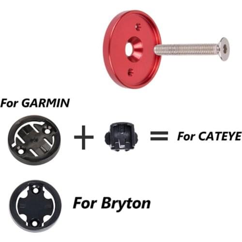 ZTTO MTB Road Bike Computer Holder Stem Top Cap Bicycle Stopwatch GPS Ultralight Mount Bicycle Parts