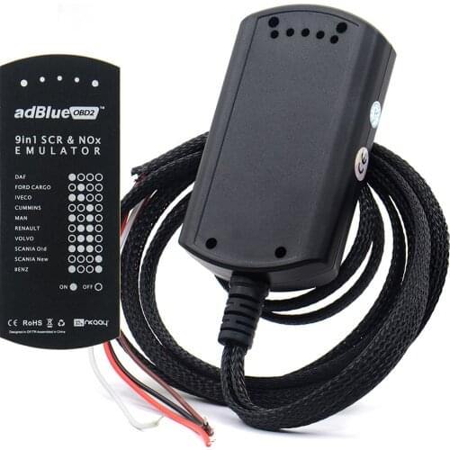 Diagnostic Tool Adblue 8 in 1 8in1 update to 9 in 1 Universal NOT NEED ANY SOFTWARE AdBlue Emulation Box for multi-brands trucks