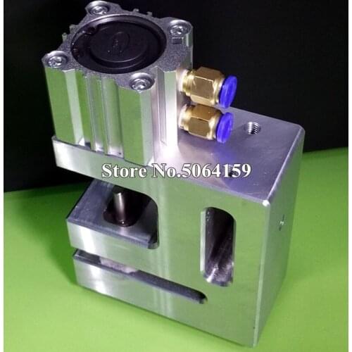 Butterfly Shape Hole Puncher Round Pneumatic Air operated Punching Machine S25 for Plastic Packaging PE PO OPP PPE CPE free ship