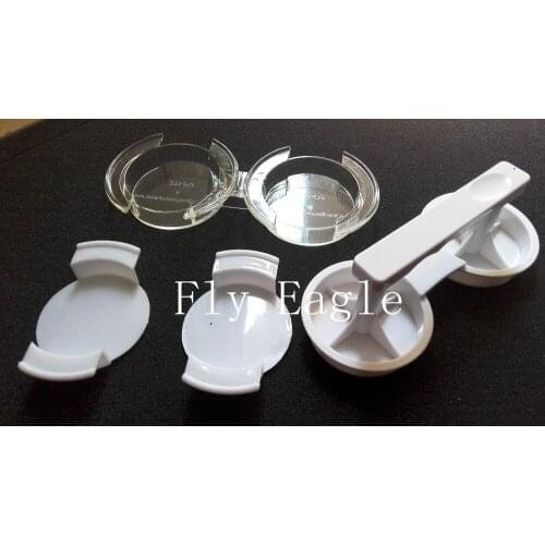 [ Fly Eagle ] New style hamburger patties press 2 caves hamburger maker burger press hamburger making machine tool