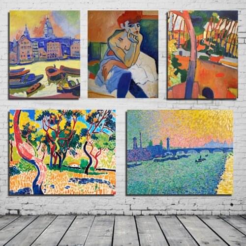 Andre Derain Best Wallpaper Wall Art Canvas Painting Posters Prints Modern Painting Wall Picture For Living Room Home Decoration