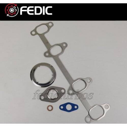 Turbocharger gasket kit GT1646V 765261 Turbo metal 765867 for Audi Seat Skoda VW 2.0TDI 103Kw BMP BMM BVD 2006