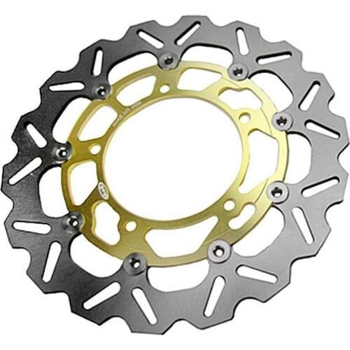LUCKMART Front Brake Rotors Disc and Pads Kit forSuzuki GSXR 1300 HAYABUSA 2008-2012 / V-STROM DL1000 ABS 2014-2015