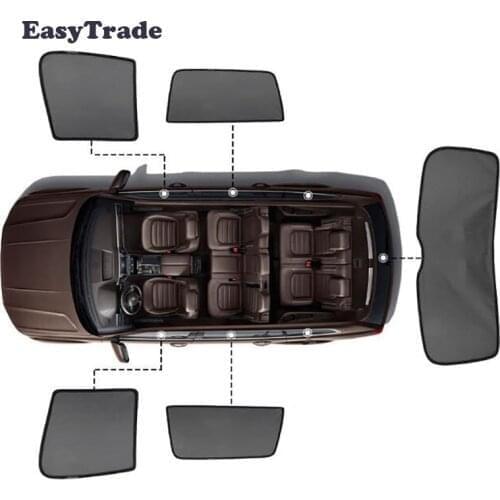 For CHEVROLET EPICA TOSCA 2011 Magnetic Car Sun shade Mesh Sunshade Side Window Sun Visor Sunscreen UV Heat Insulation 5 Pcs