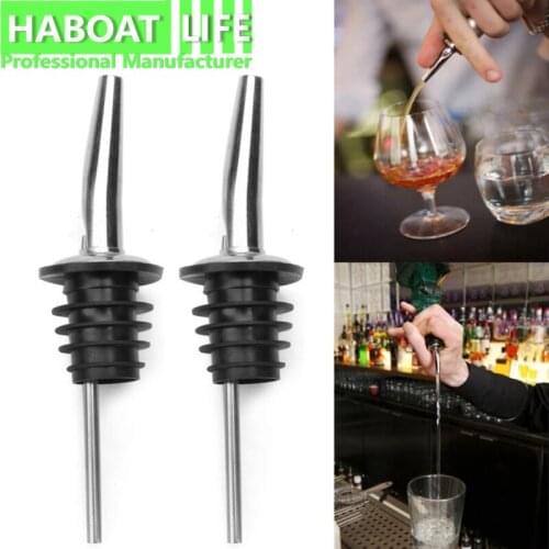Stainless Steel Wine Bottle Pourer Pourer Oil Cork Bartender Wine Accessories Bar Accessories Wine Pourer F