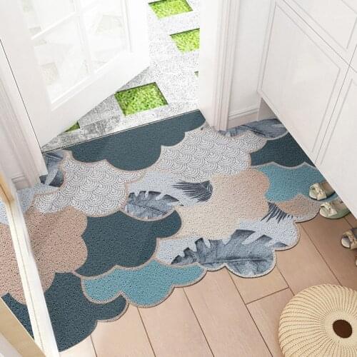 Door Mat Carpet Kitchen Mat Bathroom Mat Non-slip Easy To Care Home Mats Carpet Freely Cuttable Large Custom Entrance Door Mats