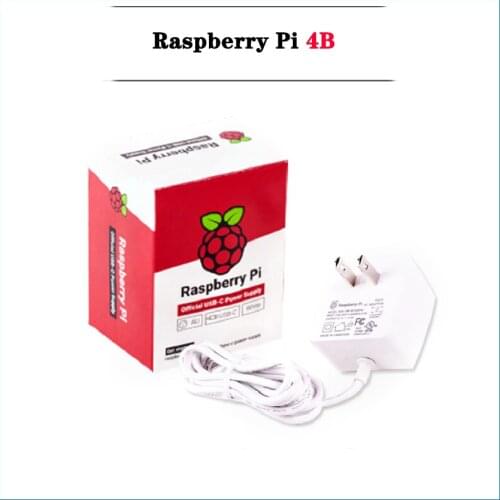 S ROBOT Raspberry Pi 15.3W USB-C Power Supply The official and recommended USB-C power supply for Raspberry Pi 4 RPI193