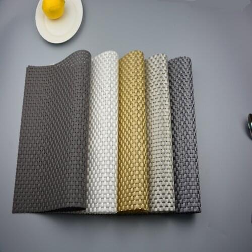 30*35cm Classic Easy Cleaning Table Pads Hotel Restaurant High-end Insulation Anti-skid Dinner Mat Family characteristics Decor